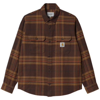 CARHARTT WIP WALLACE WALLACE CHECK/ALE CAMICIA