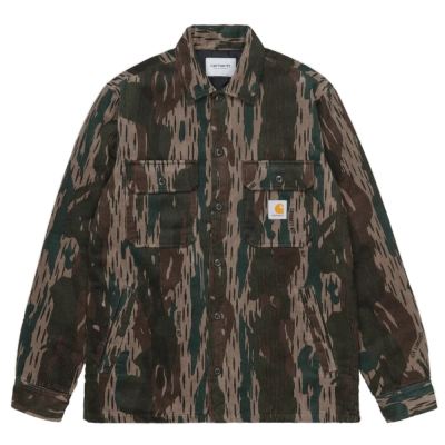 CARHARTT WIP WHITSOME SHIRT CAMO UNITE GIACCA