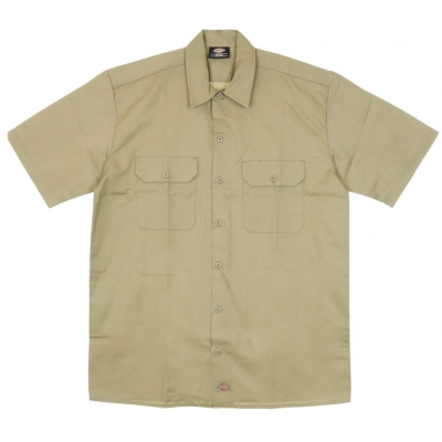 DICKIES WORK KHAKI CAMICIA