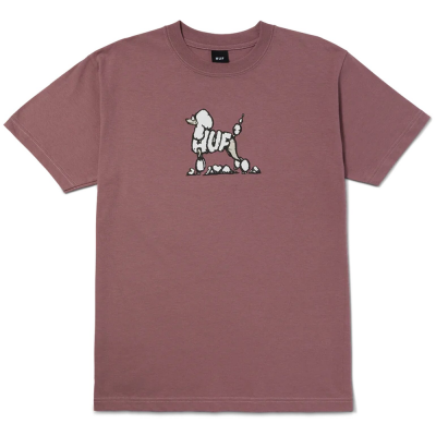 HUF BEST IN SHOW MAUVE T-SHIRT