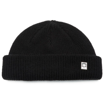 OBEY MICRO BEANIE BLACK CAPPELLO