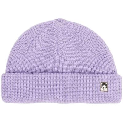 OBEY MICRO BEANIE PURPLE ROSE CAPPELLO