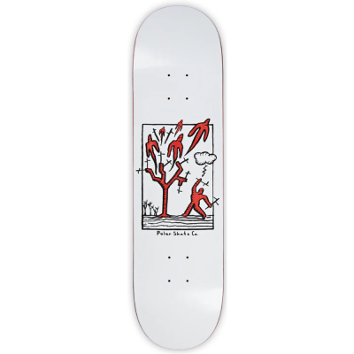 POLAR TEAM HEAVEN 8.25 WHITE TAVOLA SKATEBOARD