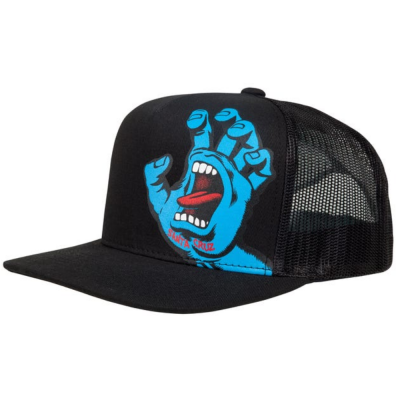 SANTA CRUZ SCREAMING HAND BLACK CAPPELLO BAMBINO