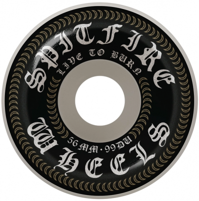 SPITFIRE BLACKLETTER O.G. CLASSIC 56mm x 99DU RUOTE SKATEBOARD