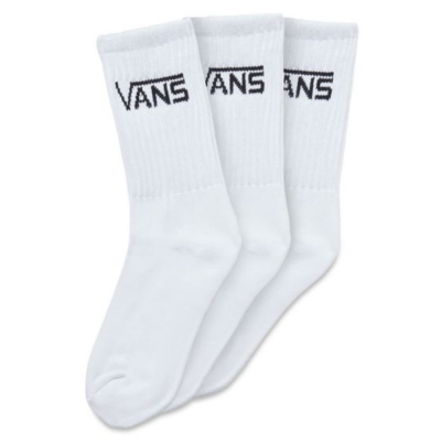 VANS CLASSIC CREW (3PZ) WHITE CALZINI BAMBINO