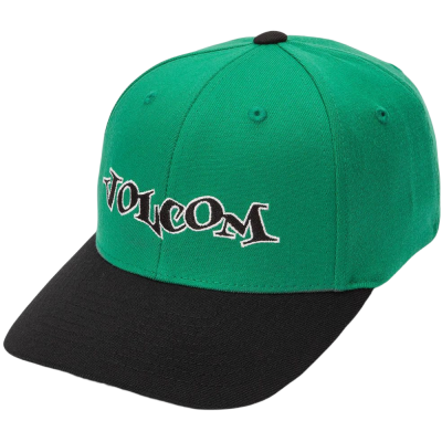 VOLCOM DEMO FLEXFIT SYNERGY GREEN CAPPELLO BAMBINO