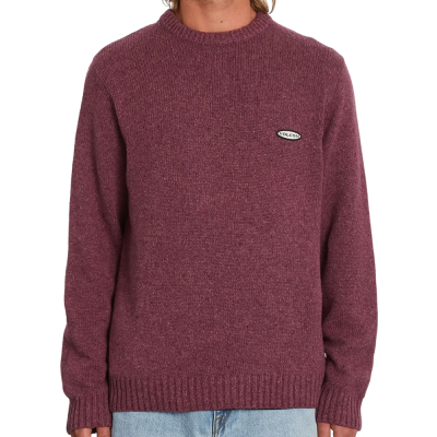 VOLCOM EDMONDER SWEATER ORCHID MAGLIONE