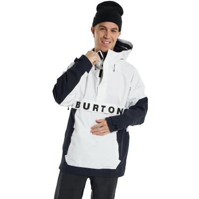 BURTON FROSTNER STOUT WHITE/TRUE BLACK GIACCA SNOWBOARD