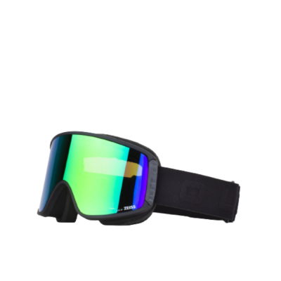 OUT OF SHIFT BLACK GREEN MCI MASCHERA SNOWBOARD