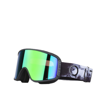 OUT OF SHIFT TEMPESTA GREEN MCI MASCHERA SNOWBOARD