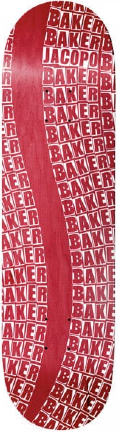BAKER JC WAVY RED 8.125