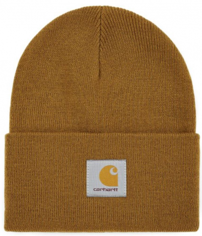 CARHARTT WIP ACRYLIC WATCH HAT HAMILTON BROWN CAPPELLO