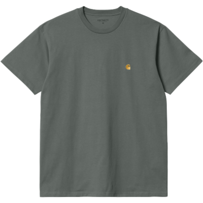  CARHARTT WIP CHASE THYME/GOLD T-SHIRT