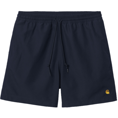 CARHARTT WIP CHASE TRUNKS DARK NAVY/GOLD COSTUME