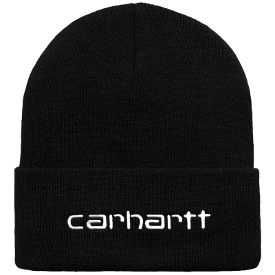 CARHARTT WIP SCRIPT BLACK/WHITE CAPPELLO