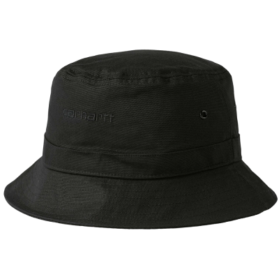 CARHARTT WIP SCRIPT BUCKET BLACK/BLACK CAPPELLO