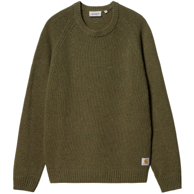CARHARTT WIP ANGLISTIC SWEATER SPECKLED HIGHLAND