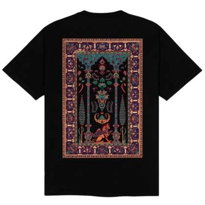 DOLLY NOIRE PERSIAN RUG BLACK T-SHIRT