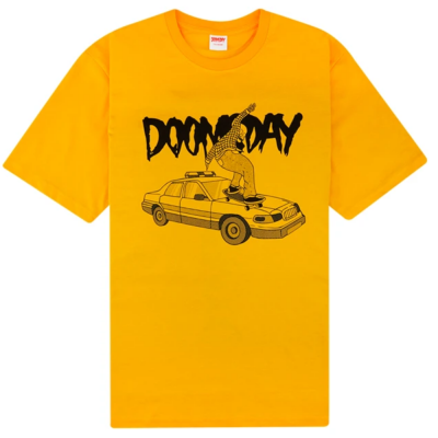 DOOMSDAY GRIND YELLOW T-SHIRT