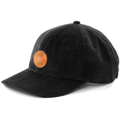 MACBA OG LOGO CORDUROY BLACK CAPPELLO