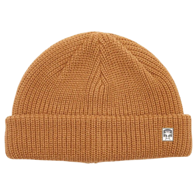 OBEY MICRO BEANIE BROWN SUGAR CAPPELLO