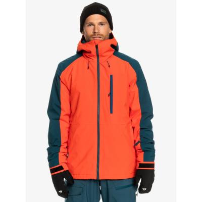 QUIKSILVER MISSION BLOCK GRENADINE GIACCA SNOWBOARD