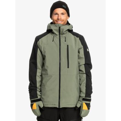 QUIKSILVER MISSION BLOCK LAUREL WREATH GIACCA SNOWBOARD