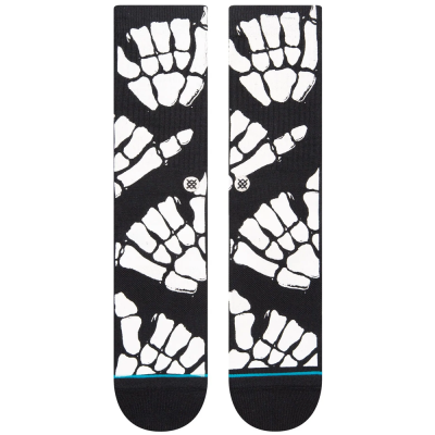 STANCE ZOMBIE HANG BLACK CALZINI