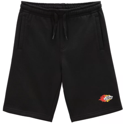 VANS LOGO REPEAT BLACK SHORTS BAMBINO