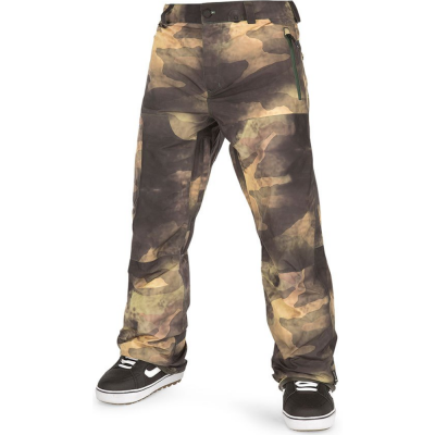 VOLCOM L GORE-TEX CAMOUFLAGE PANTALONI SNOWBOARD