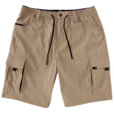 VOLCOM SKATE VITALS CARGO HYBRID 21 KHAKI SHORTS