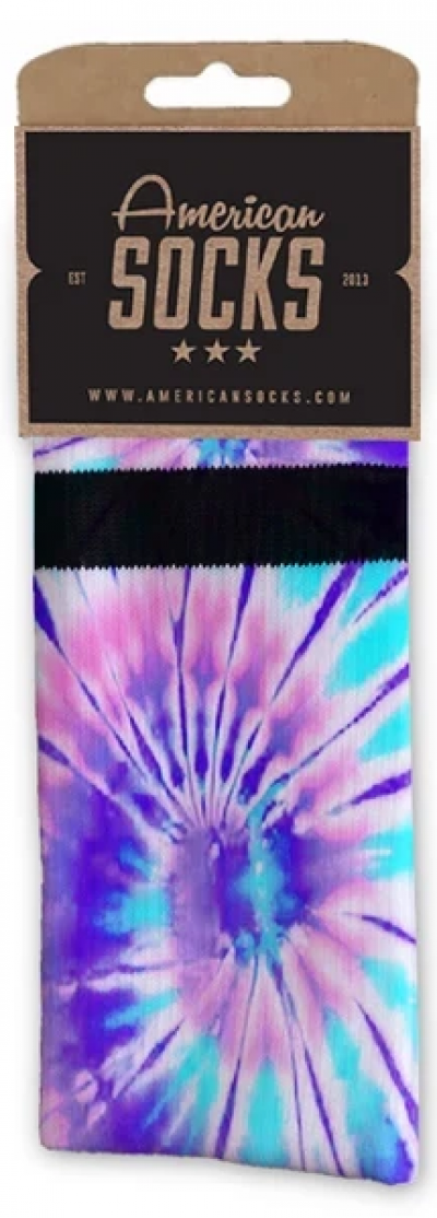 AMERICAN SOCKS TRIPPING TIE DYE CALZINI