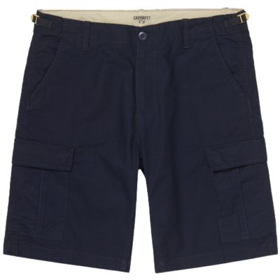 CARHARTT WIP AVIATION DARK NAVY SHORTS