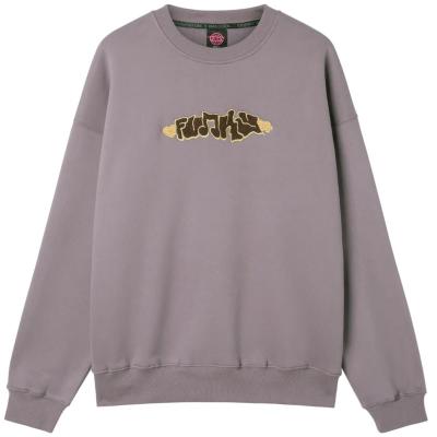 FUNKY OFFKEY CREWNECK LILAC FELPA