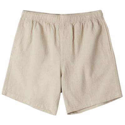 OBEY EASY LINEN OATMEAL SHORTS