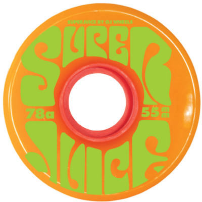 OJ WHEELS MINI SUPER JUICE 55mm - 78A ORANGE RUOTE