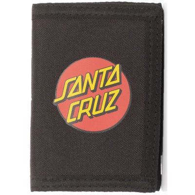 SANTA CRUZ CLASSIC DOT BLACK PORTAFOGLIO