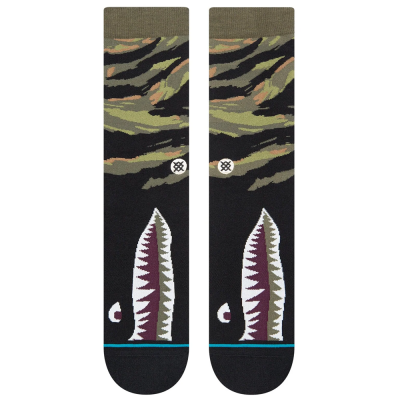 STANCE WARBIRD BURGUNDY CALZINI