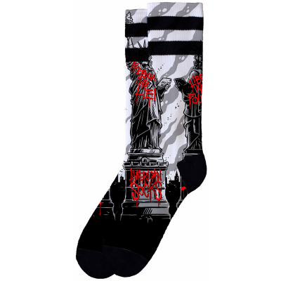 AMERICAN SOCKS FREEDOM IS A LIE CALZINI