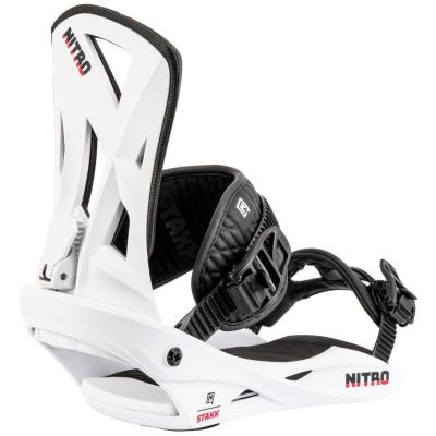 NITRO STAXX WHITE ATTACCHI SNOWBOARD