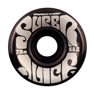 OJ WHEELS MINI SUPER JUICE 55mm - 78A TRANS BLACK RUOTE