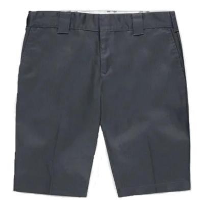 DICKIES SLIM FIT CHARCOAL GREY SHORTS