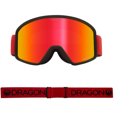 DRAGON DX3 OTG SAFFRON LITE/RED ION MASCHERA SNOWBOARD BAMBINO