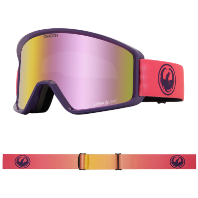 DRAGON DXT OTG FADE PINK LITE MASCHERA SNOWBOARD