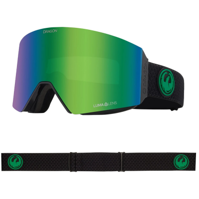 DRAGON RVX MAG OTG GREEN ION + AMBER MASCHERA SNOWBOARD