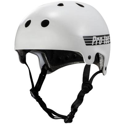 PRO TEC OLD SCHOOL CERT GLOSS WHITE CASCO