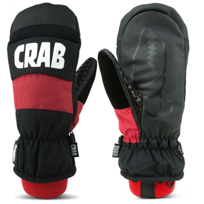CRAB GRAB PUNCH BLACK/RED GUANTI SNOWBOARD