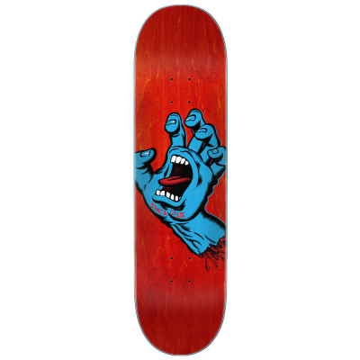 SANTA CRUZ SCREAMING HAND 8.0in x 31.6in TAVOLA SKATEBOARD