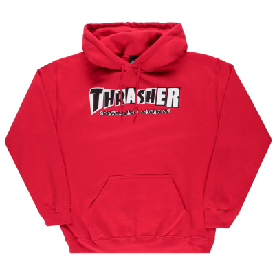 THRASHER x BAKER RED FELPA CAPPUCCIO